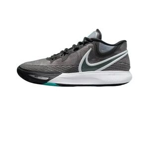 Nike Black and Gray Sneakers with Teal Accent kyrie US 14